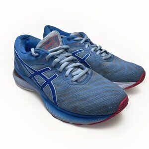 Asics Gel Nimbus 22 1012A587 Blue Running Shoes Sneakers Wom Sz 7 Defect, read**
